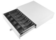 Grande cassetto dei contanti dell'avorio/vassoio smontabile 10,5 chilogrammo 490 cassetti resistenti del metallo