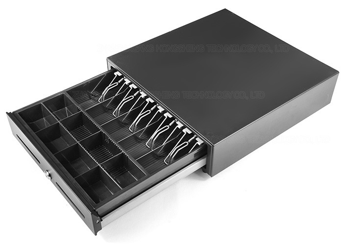 410T POS Cash Register Drawer 16 Inch / Touch Button Cash Drawer Steel Construction