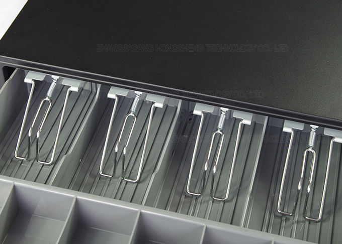 Cassetto manuale dei contanti del metallo del cassetto nero dei contanti nell'ambito del contatore 5,9 chilogrammo 420A