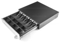 Porcellana interfaccia di USB del cassetto dei contanti 8C/scatola resistenti contanti del metallo con la scanalatura 9,9 chilogrammo 460H società