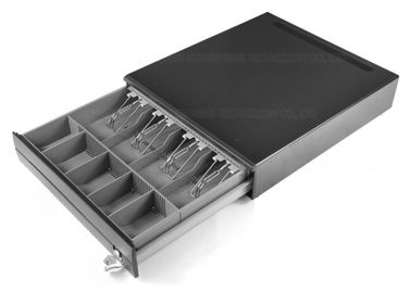 Porcellana Cassetti d&#039;acciaio dei contanti di sicurezza del cassetto/posizione dei contanti del metallo della costruzione con porta USB 400A fabbrica