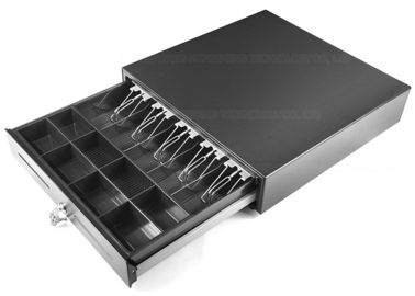 Porcellana Costruzione d&#039;acciaio 460A di USB del registratore di cassa del cassetto 5 della moneta a 18 pollici portatile di Bill 8 fabbrica
